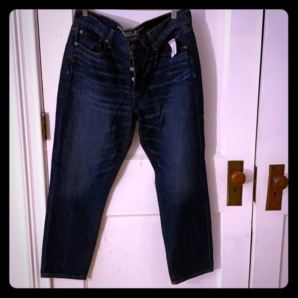 AE button fly jeans